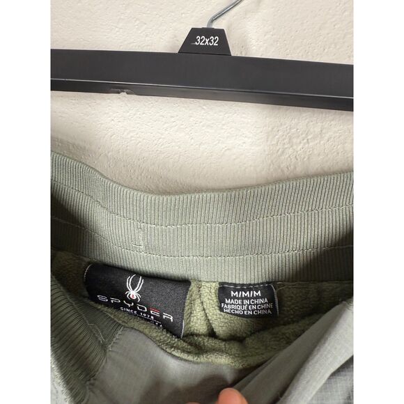 Spyder Fleece Lined Pull On Pants Womens Sz M Ripstop Hiking Outdoors Winter - Picture 7 of 11